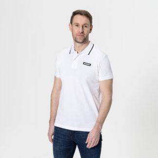 Camisa Polo Masculina Branco Óptico
