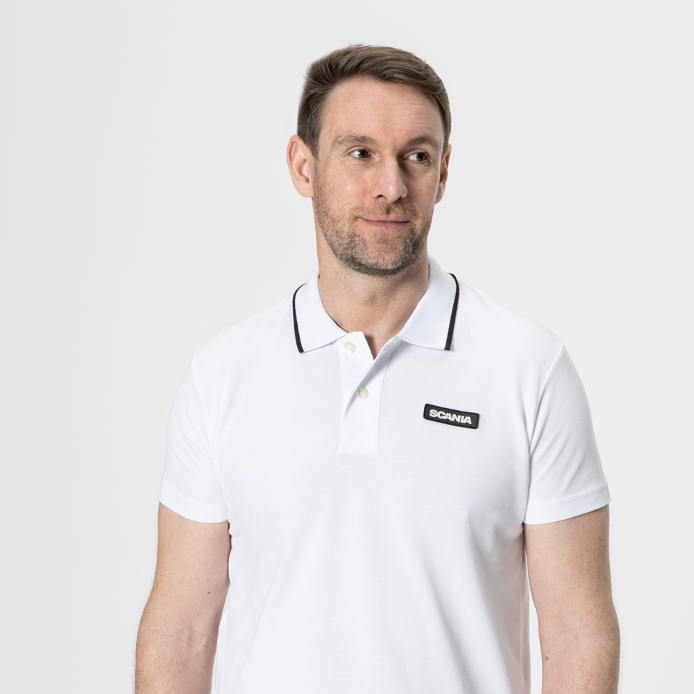 Camisa Polo Masculina Branco Óptico - Imagem 2
