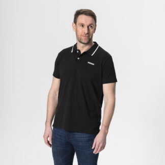 Camisa Polo Masculina Preta