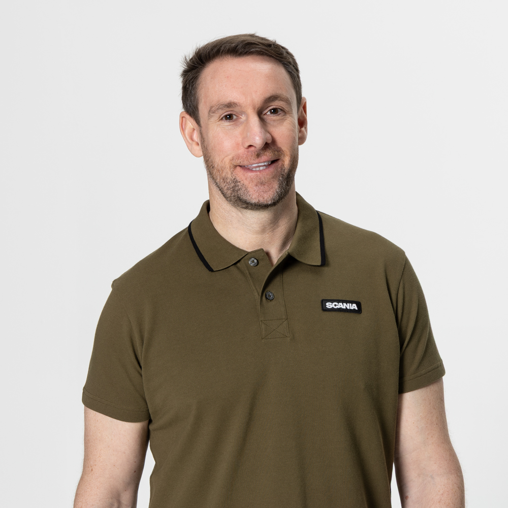 Camisa Polo Masculina Verde Oliva - Imagem 2