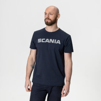 Camiseta Masculina Retrô Azul-Marinho