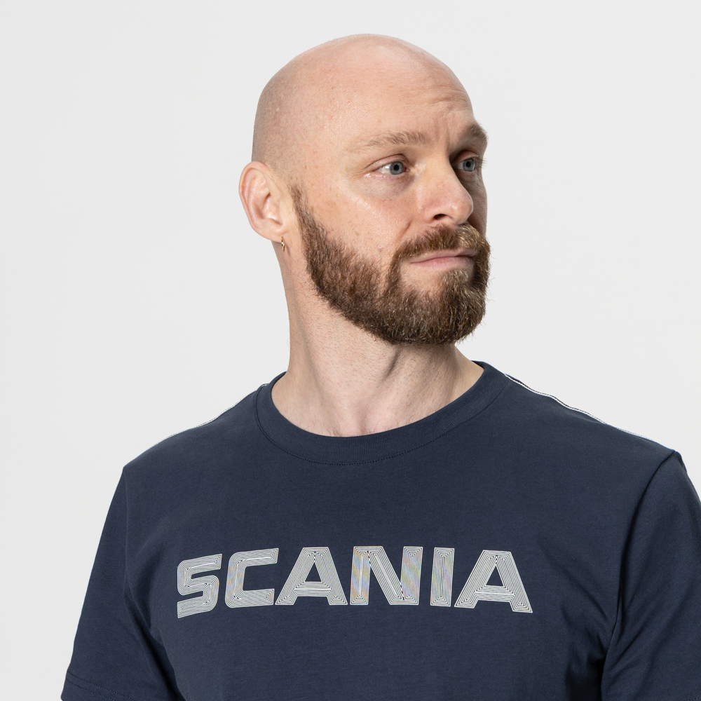 Camiseta Masculina Retrô Azul-Marinho - Imagem 2
