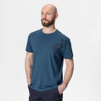Camiseta Masculina Griffin Azul Deep Sea