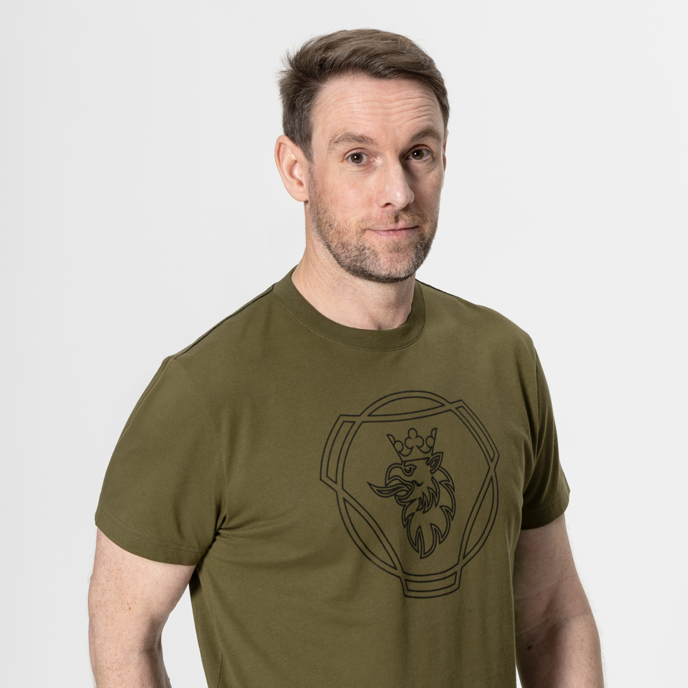 Camiseta Masculina HD Symbol Verde-Oliva - Imagem 2