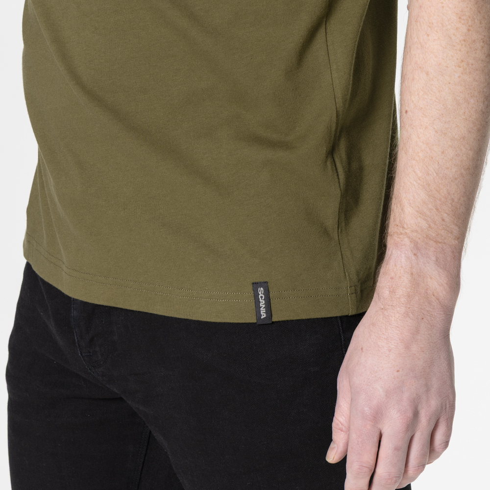 Camiseta Masculina HD Symbol Verde-Oliva - Imagem 3