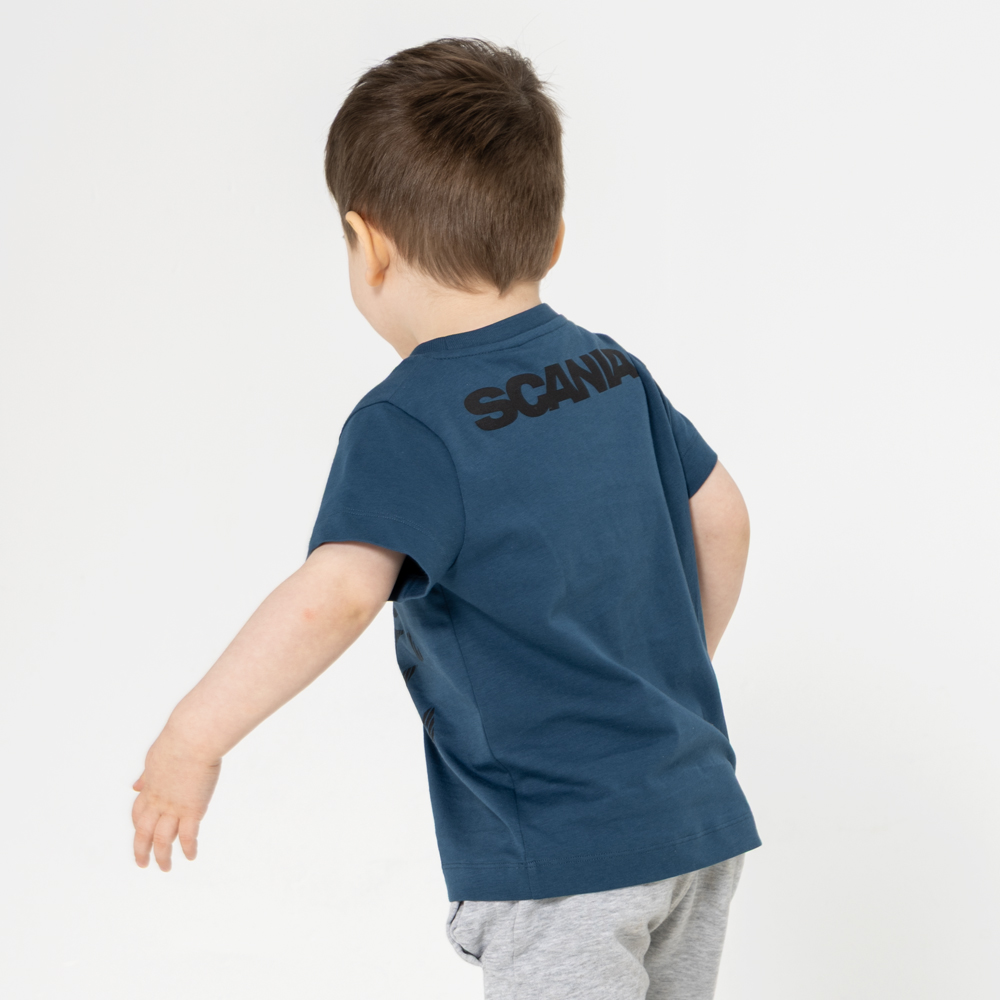 Camiseta Infantil Griffin Azul Deep Sea - Imagem 4