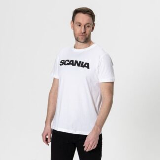 Camiseta Masculina Branca Wordmark