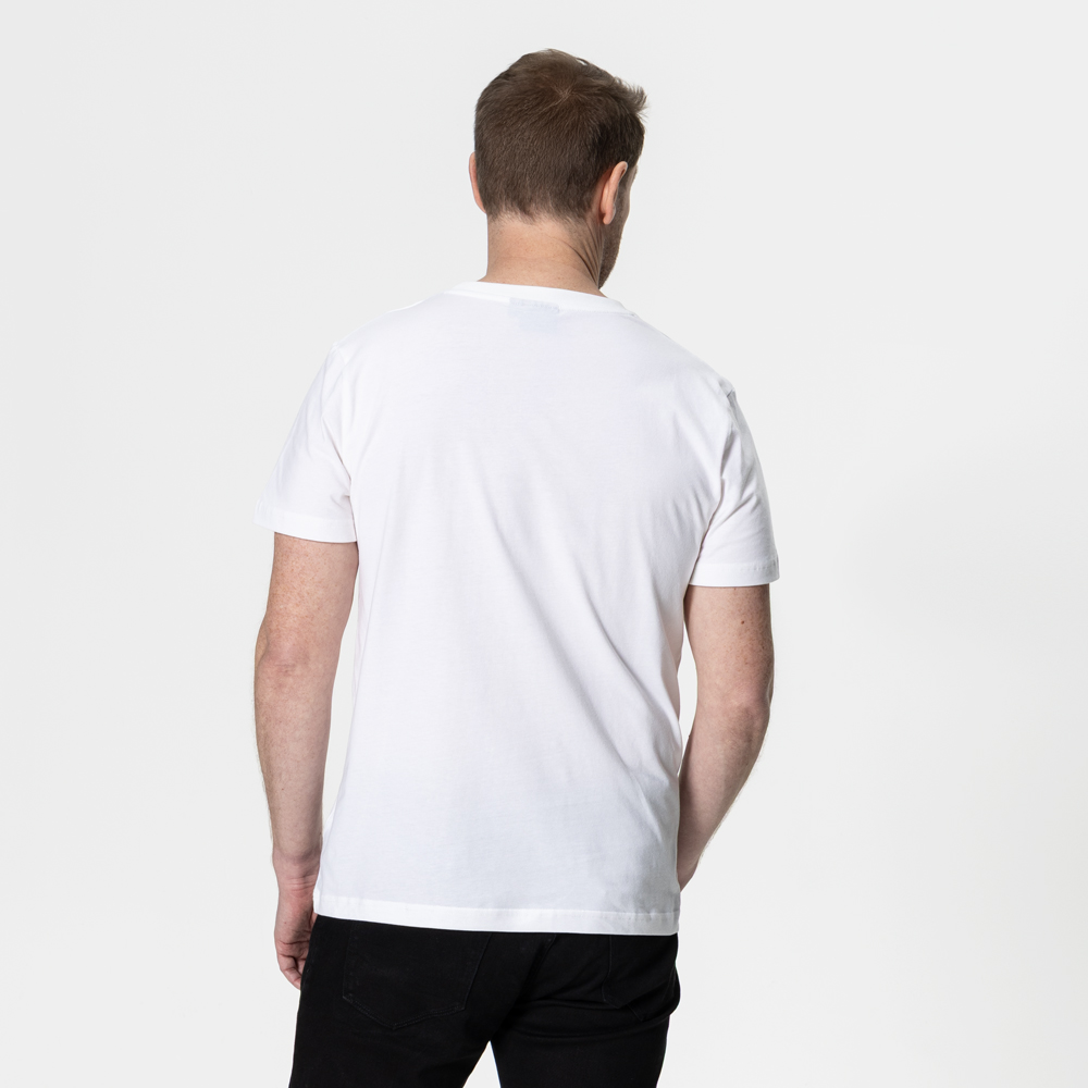 Camiseta Masculina Branca Wordmark - Imagem 4