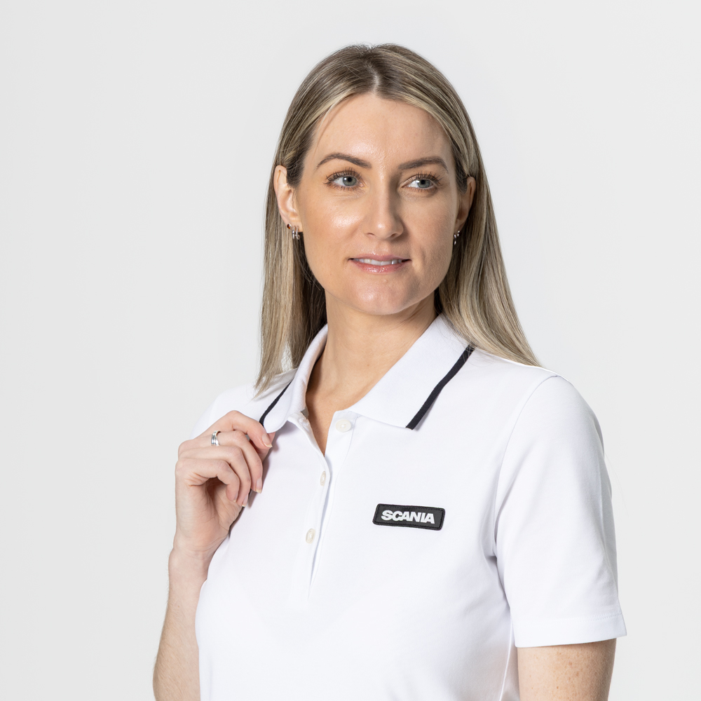Camisa Polo Feminina Branco Óptico - Imagem 2
